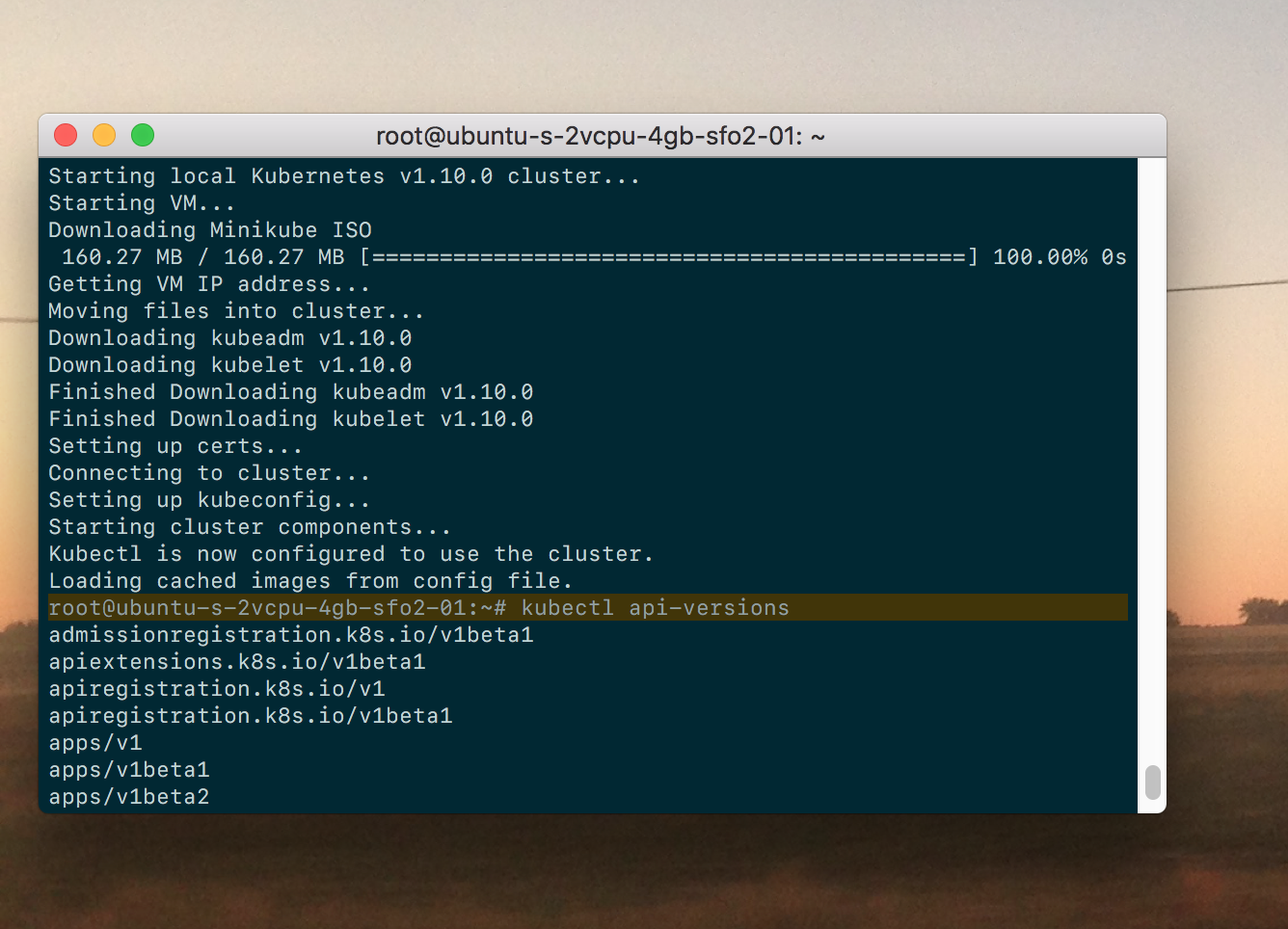 Check Kubernetes versions for Ubuntu