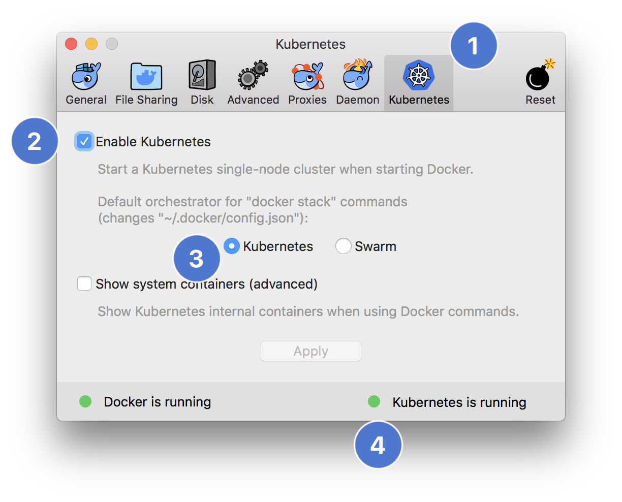 enable multi-stage builds for docker on mac