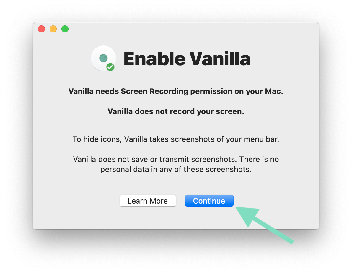 Screen recording on mac